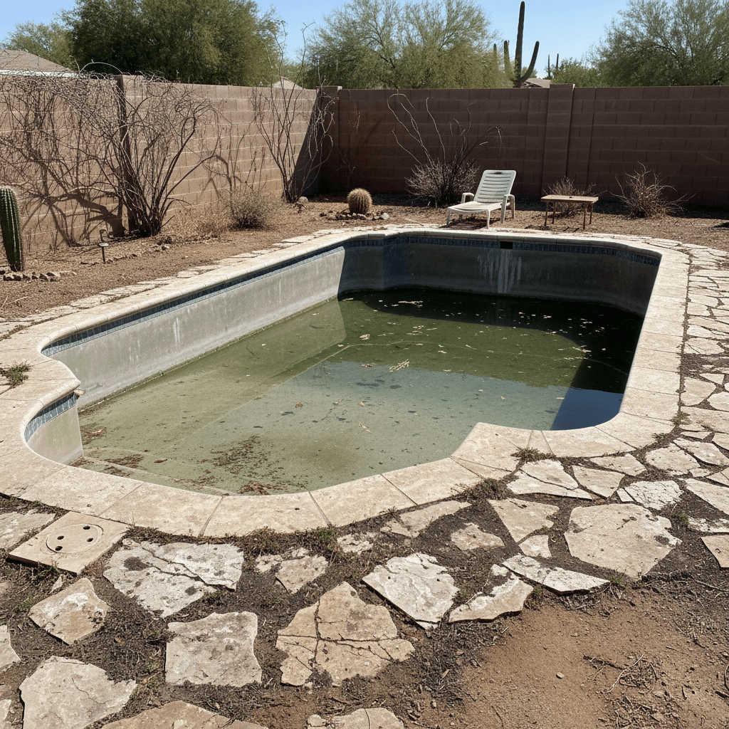 Pool Deck Restoration - before